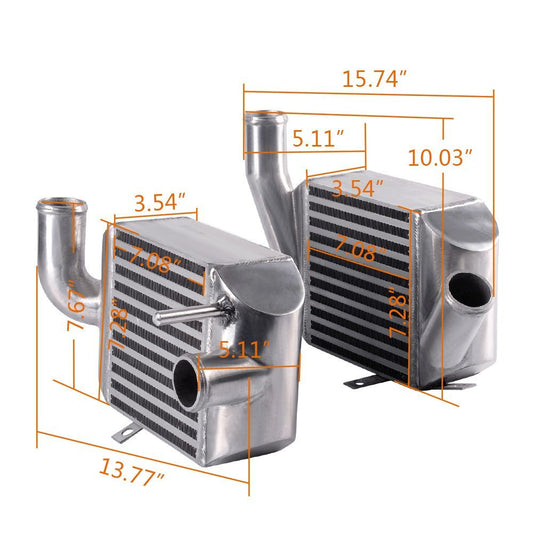 G-PLUS Turbo Intercooler Kit for Ford F150 2015-2019 Front View