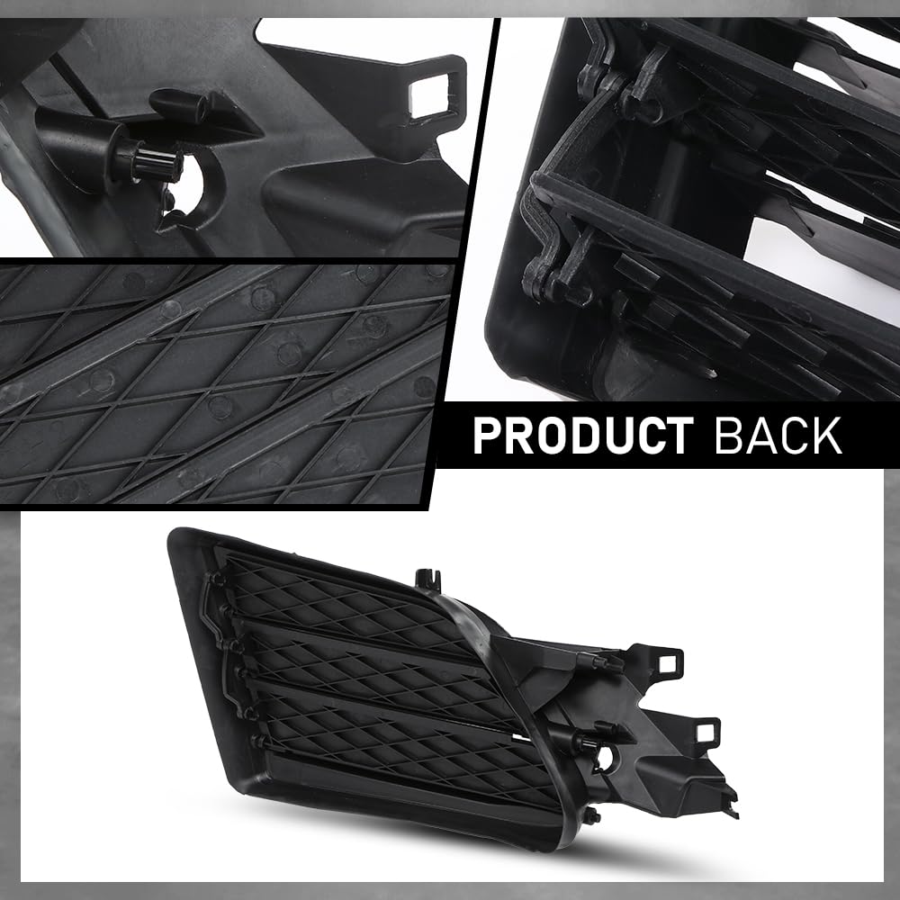 G-PLUS Active Air Vent Shutter Grille Driver Left Side Compatible with Tesla Model S 2016-2020