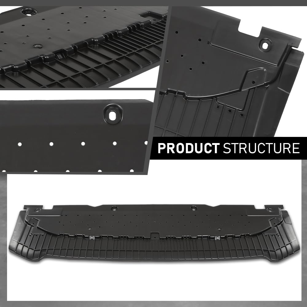 G-PLUS Front Valance Plate Compatible with Audi A4 2013-2016, Fit for Models Without S-Line Package 8K0807611, AU1087100