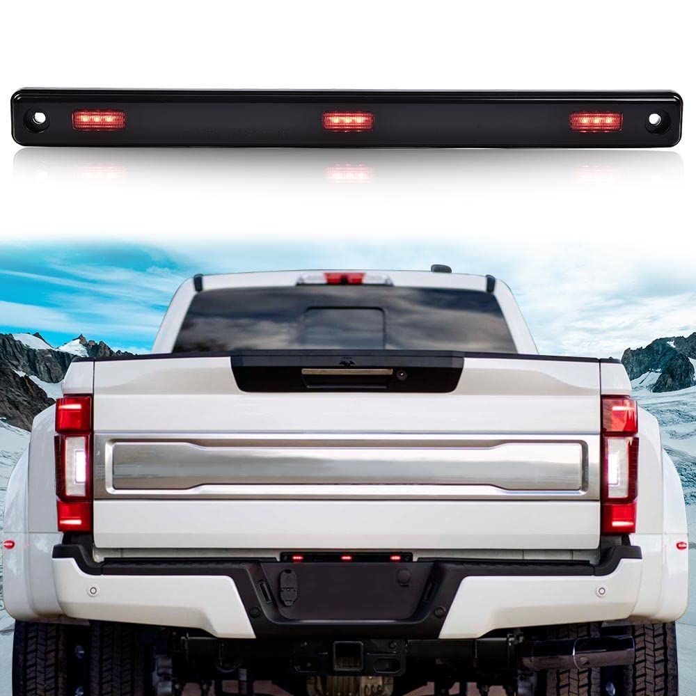 G-PLUS Rear Red Marker Light Lamp with Pigtail Connector Compatible with all Ford Super Duty with DRW 2017 2018 2019 2020 2021 2022 Marker Lamp