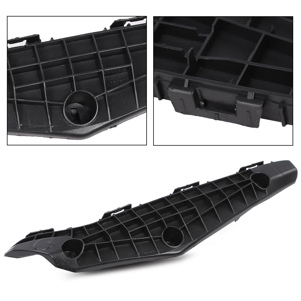 G-PLUS Front Bumper Brackets Left & Right Side Pair Compatible with Toyota Highlander 2011 2012 2013 521460E040, 521450E040, TO1043120, TO1042120
