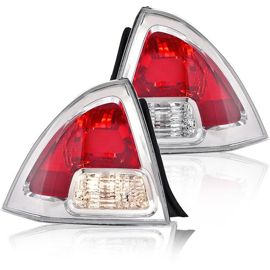 G-PLUS Halogen Tail Light Set 2PCS for Ford Fusion S SE SEL 2006-2009