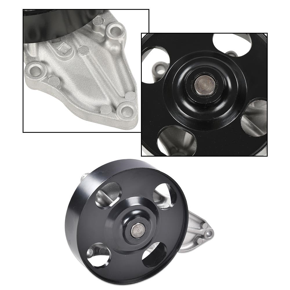 G-PLUS Engine Coolant Water Pump Compatible with Acura TSX 2004-2008/Fits Honda Accord L4 2.4L 2003-2007/Fits Honda CRV 2007-2009/Fits Honda Element 2003-2011 19200RAAA01 19200RAD003 AW9461