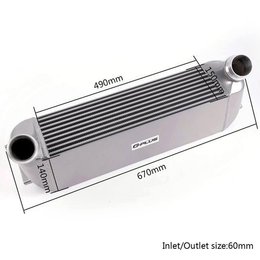 Bolt On Front Mount Performance Turbo Intercooler Compatible For BMW 1 series F20 F21 / 2 Series F23 / 3 Series F30 F31 F34 / 4 Series F32 F33 F36