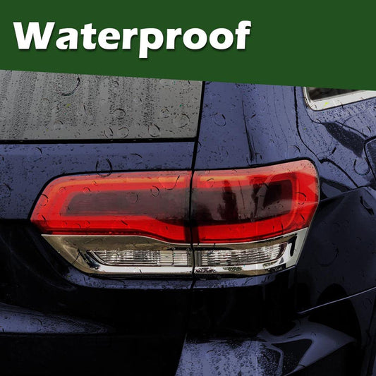 G-PLUS Tail Lights Smoke Rear Precut Tint Vinyl Decal Compatible with 2014-21 Grand Cherokee,A Pair