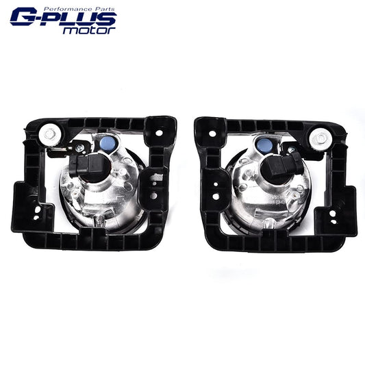 G-PLUS Fog Lights Assembly Left Driver Right Passenger Side Compatible with 2009-2010 Acura TSX Fog Lights Housings Shell with Bulbs and Brackets