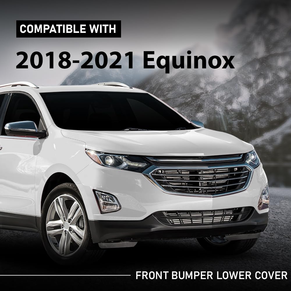 G-PLUS Front Bumper Lower Cover Compatible with Chevy Equinox 2018-2021 GM1015149