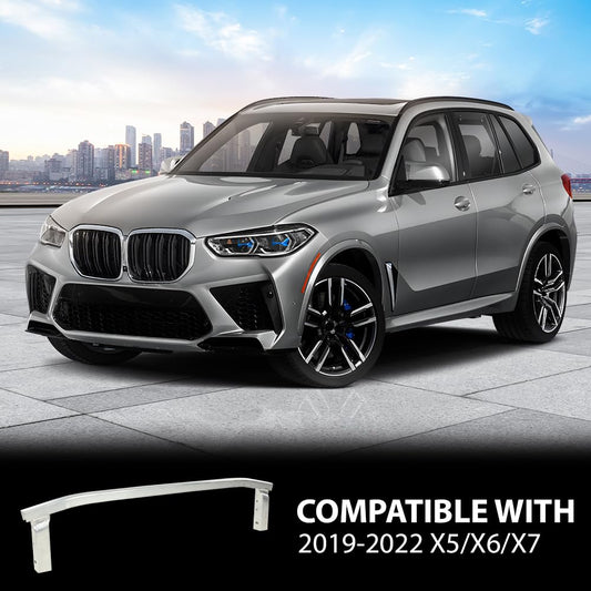 G-PLUS Front Bumper Face Bar Cover Support Compatible with BMW X5 2019-2024/Fit BMW X6 2020-2023/Fit BMW X7 2019-2022 51117421600 BM1007106