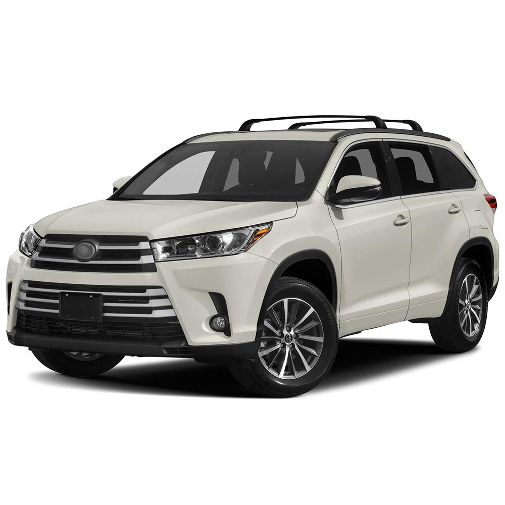 G-PLUS Front Fog Lights Assembly Replacement For 2017-2019 Toyota Highlander Clear Driving Fog Lamps W/Bulbs+Switch+Wire Kit