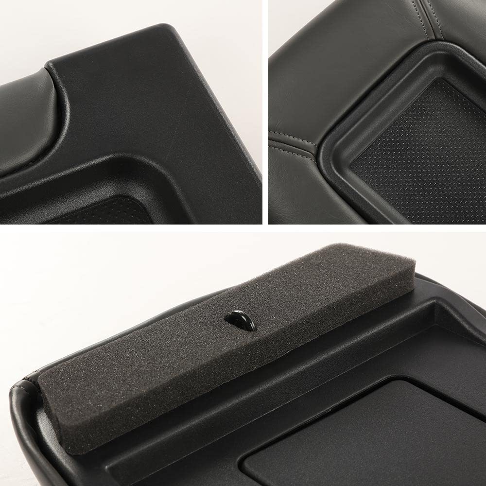 G-PLUS Center Console Lid Repair Kit Arm Rest Latch Compatible with 1999-2007 GMC Sierra/Yukon/Chevy Silverado/Suburban/Tahoe, #19127364 19127365 19127366 Standard Style A Grey