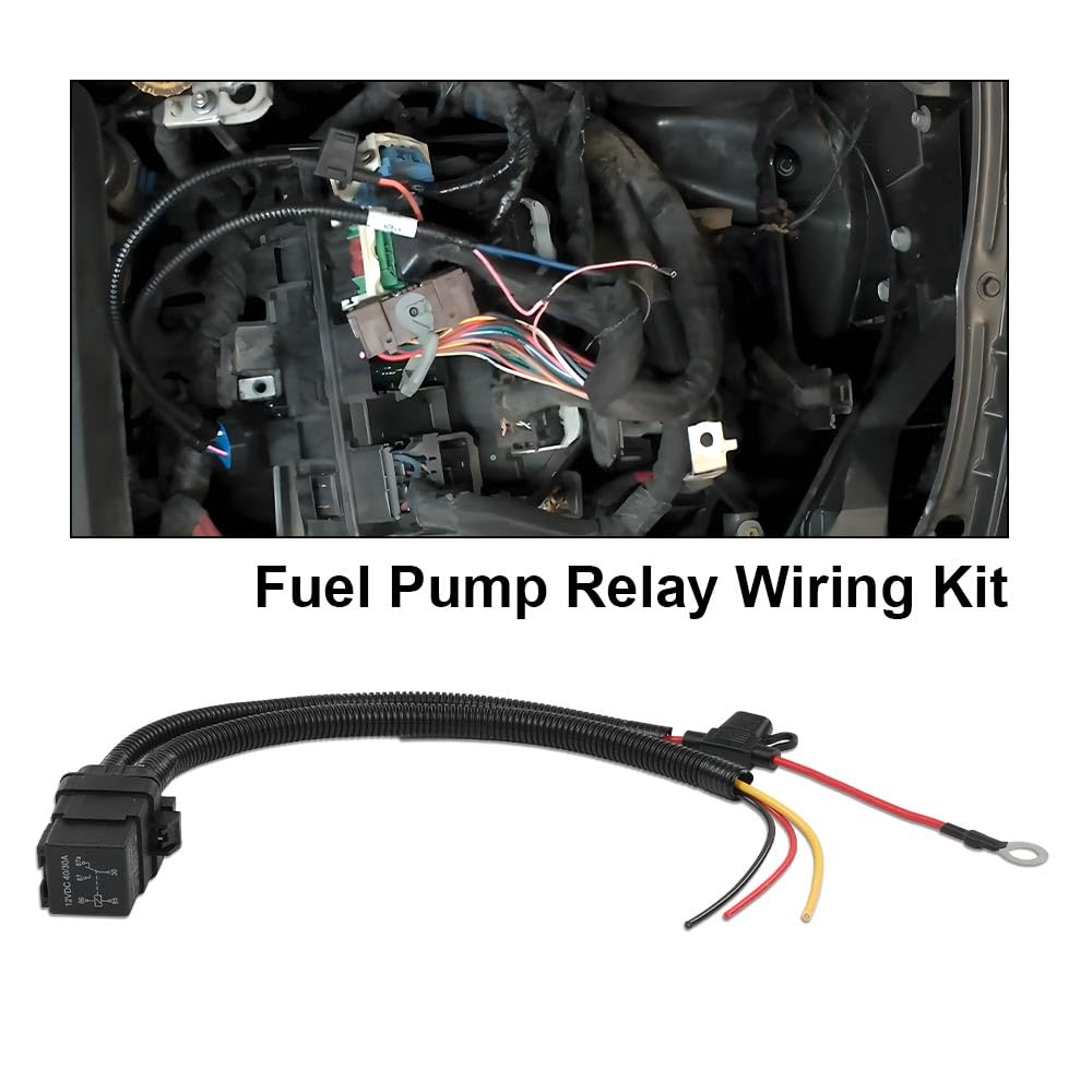 G-PLUS Fuel Pump Relay Wiring Kit Compatible with Dodge Durango 2011-2013, Fit Dodge Grand Caravan Cherokee/Ram 1500/ Chrysler Town & Country 2011 68269523AD