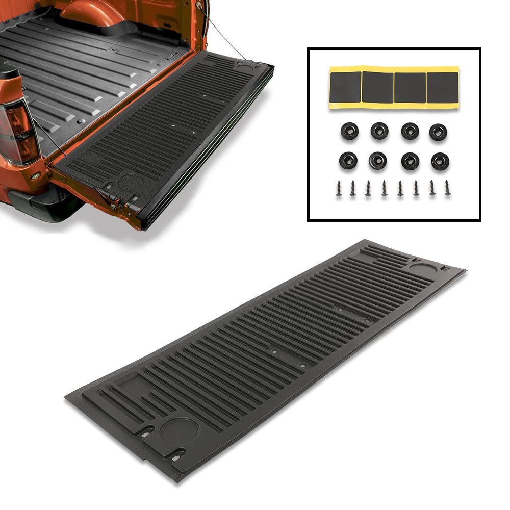 G-PLUS Tailgate Protector Compatible with 2015-2020 F150 Trucks Heavy Duty Truck Black Plastic Tailgate Mat Tailgate Protection Cover Truck Tailgate Mat