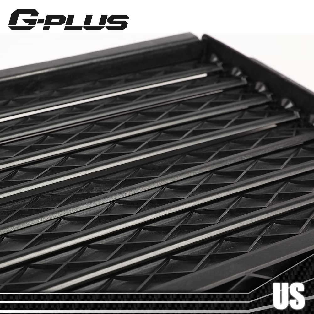 G-PLUS Radiator Upper Shutter Grille Replacement Compatible with 2018 Chevy Equinox / 2018-2020 GMC Terrain 84460245 GM 84460245 Front Radiator Control Grille Shutter Assembly