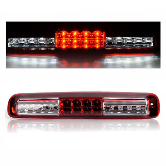 G-PLUS LED Third Brake Light for Chevy Silverado GMC Sierra 1500 2500 3500 1999-2006 Chrome Housing