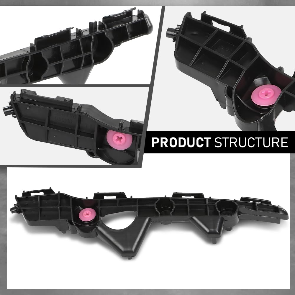 G-PLUS Rear Driver Side Bumper Bracket Compatible with Toyota RAV4 2016-2018 521560R050