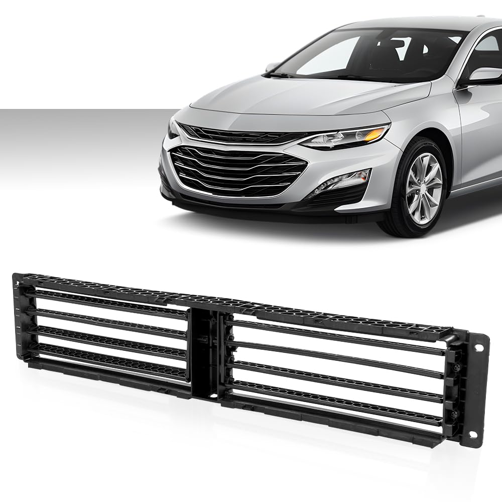 G-PLUS Active Grille Shutter Assembly without Motor/Actuator/Controller Compatible with Buick LaCrosse Avenir Sport Touring 2017-2019/Fit Chevy Malibu 2016-2020 GM1206116 AGS1023