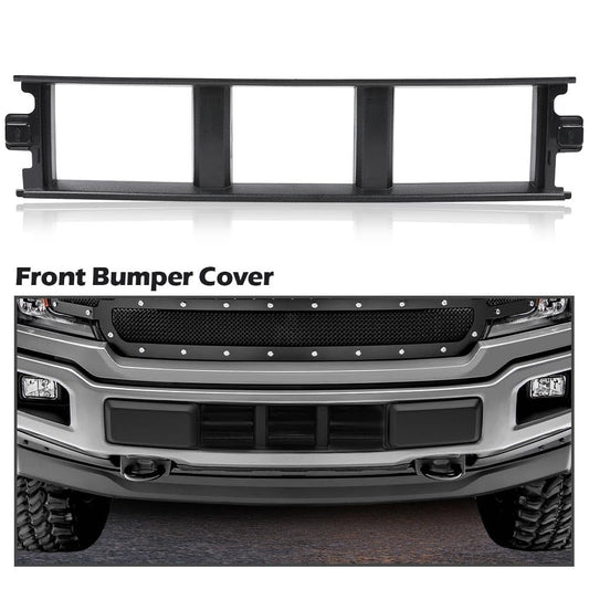 G-PLUS Front Bumper Cover Lower Grille Panel Trim without Metal Clips Compatible with Ford F150 2018-2020 (3.3L and 5.0L Models ONLY) JL3Z17B968BB
