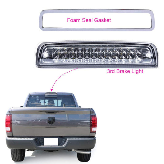 G-PLUS Third Brake Light Seal Gasket Dodge Ram 1500 2009-2018/ Fit Dodge Ram 2500 3500 2010-2018 Seal Replacement Foam