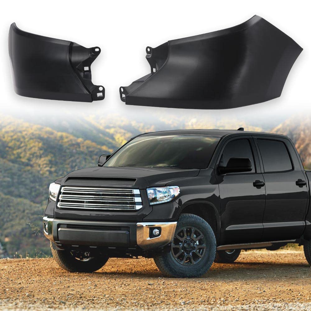 G-PLUS Front Fender Fillers Compatible with Toyota Tundra 2014 2015 2016 2017 2018 2019 2020 2021 Driver & Passenger Side Fender Filler Pair Set Painted Black 539320C903 TO1242101 539310C903 TO1243101