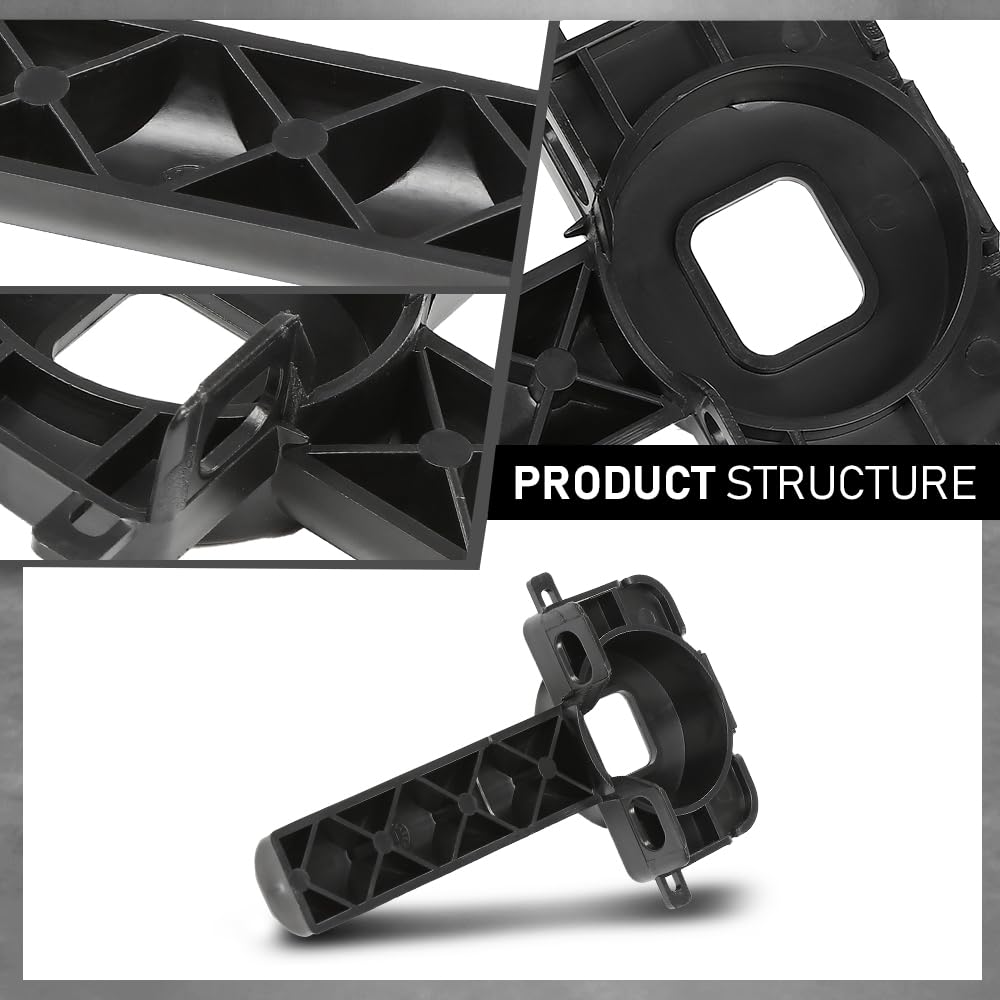 G-PLUS Lower Radiator Core Support Mount Bracket Holder, Compatible with Audi A6 A7 2012-2018, 4G0805201, 4G0-805-201
