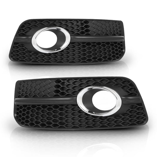 G-PLUS Fog Light Cover Grille 2PCS for Audi Q5 8R 2009-2012 S-Line