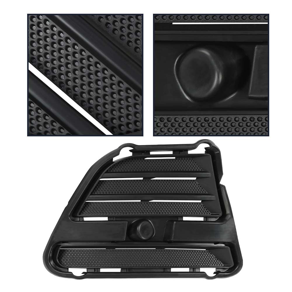 G-PLUS New Front Bumper Fog Light Cover Set Compatible with 2013-2014 Ford Mustang Base/GT/Boss 302 FO1039134, FO1038134 Fog Lamp Accessories