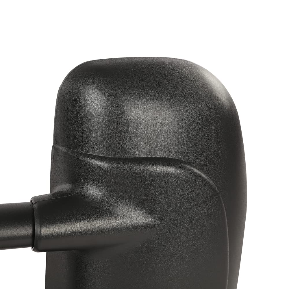 G-PLUS Manual Towing Side Heated Mirrors Compatible With Only 1999-2007 Ford F250/F350/F450/F550 Super Duty models only(without signal lights) 2001-2005 Ford Excursion FO1321218
