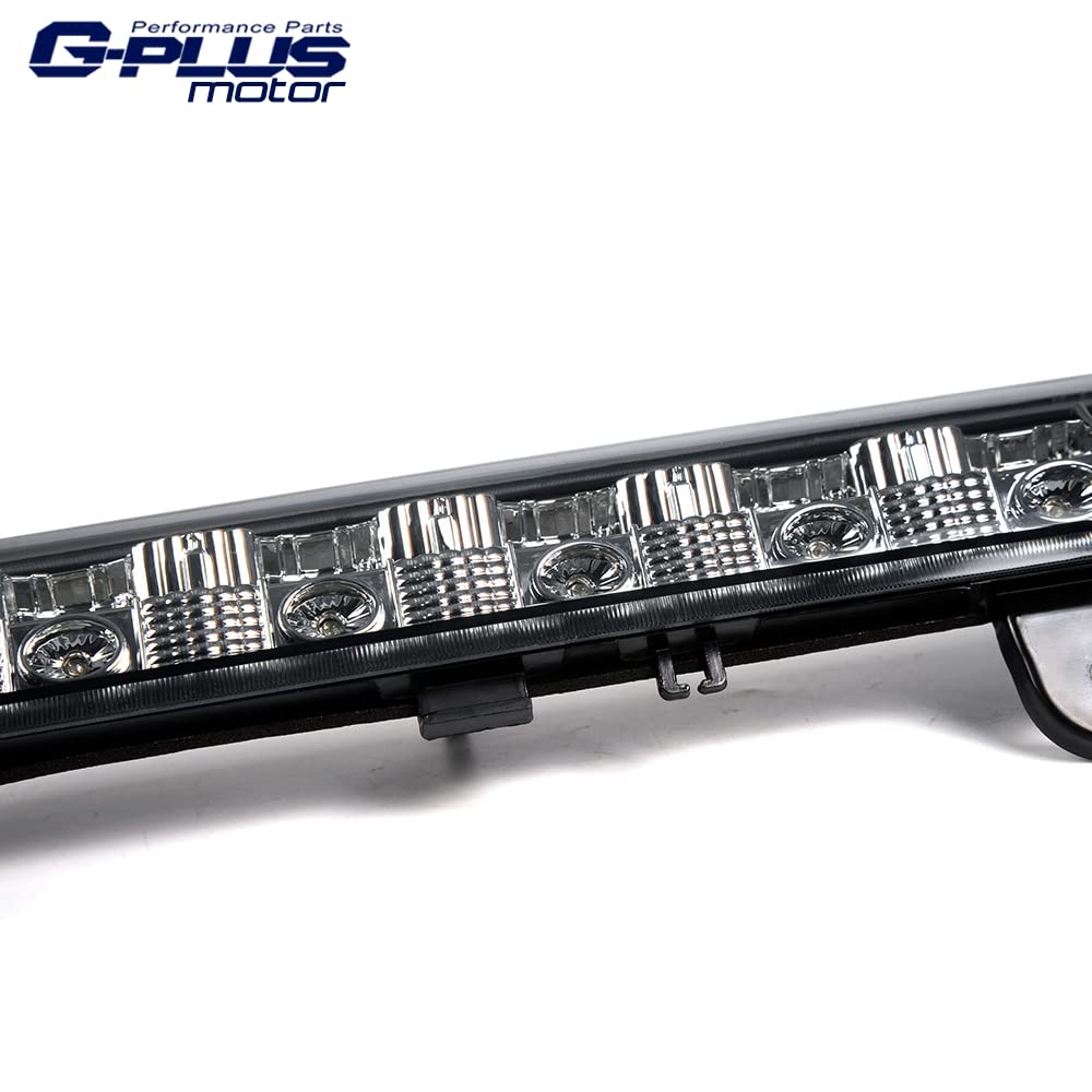 G-PLUS LED Third Brake Cargo Light Compatible With 2000-06 Chevy Suburban Tahoe GMC Yukon(ONLY For Liftgate Rear Doors),3RD Stop Tail Lamps (LED Chrome Housing Smoky Lens)