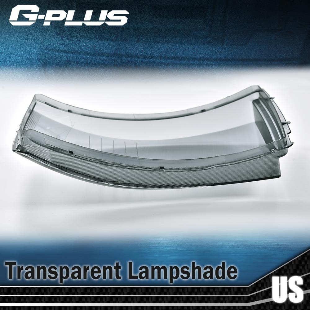 G-PLUS Front Headlight Lens Cover Compatible With 2007-2014 Chevy Silverad