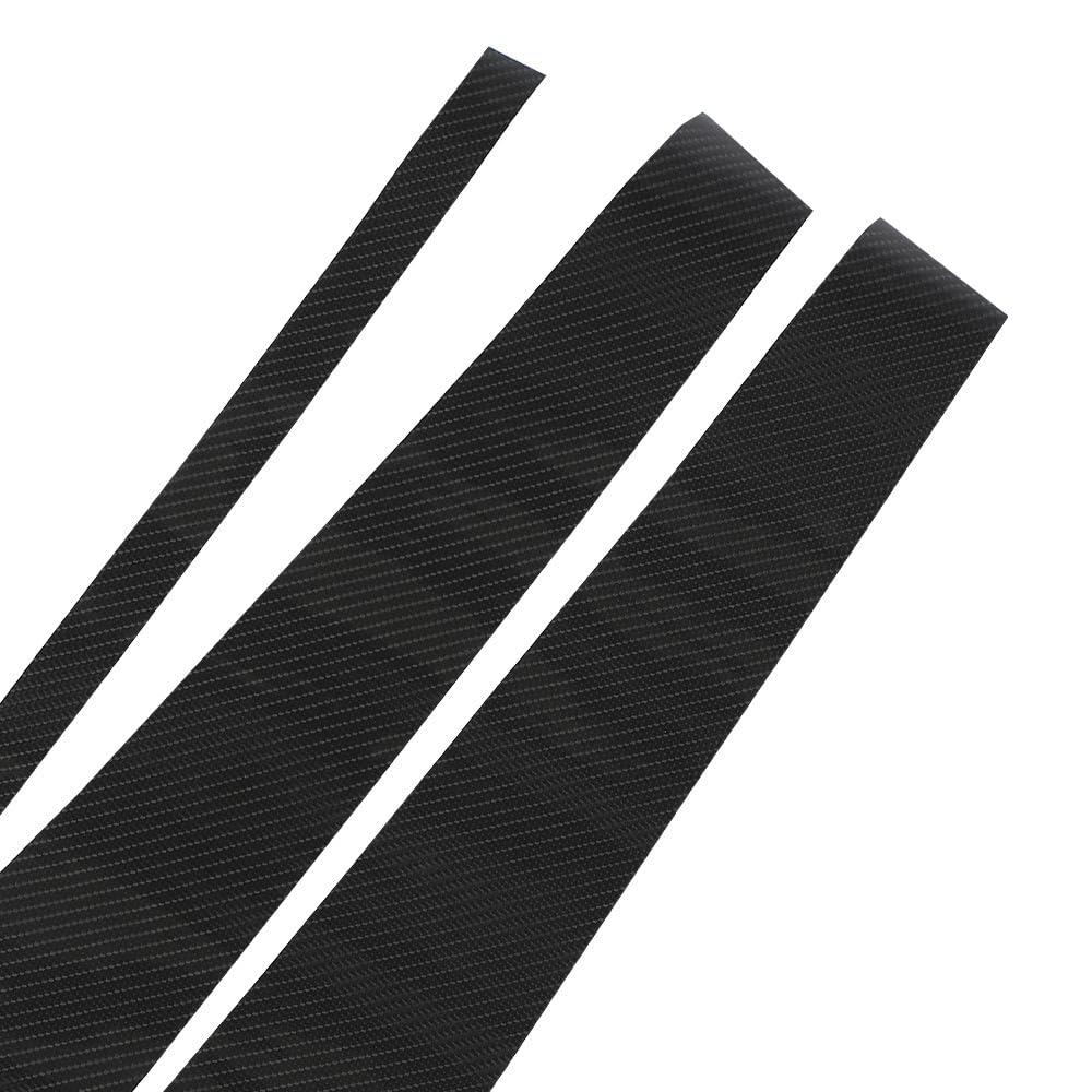 G-PLUS 6pcs Set Door Trim Piano Decal Compatible with BMW 3 Series E90 2005 2006 2007 2008 2009 2010 2011 2012