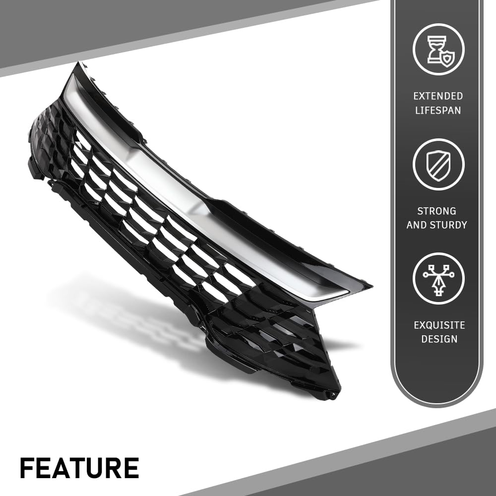 G-PLUS Front Bumper Grille Grlll, Compatible with Kia Sportage EX LX SX Prestige 2023-2024, 86350-DW020, 86350DW020