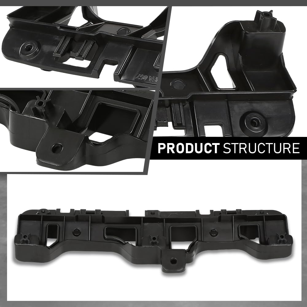 G-PLUS Front LH RH Bumper Bracket Set Compatible with LX NX300 NX300h 2018-2021,Fit For Models With F Sport Package 5253378020, 5253478020