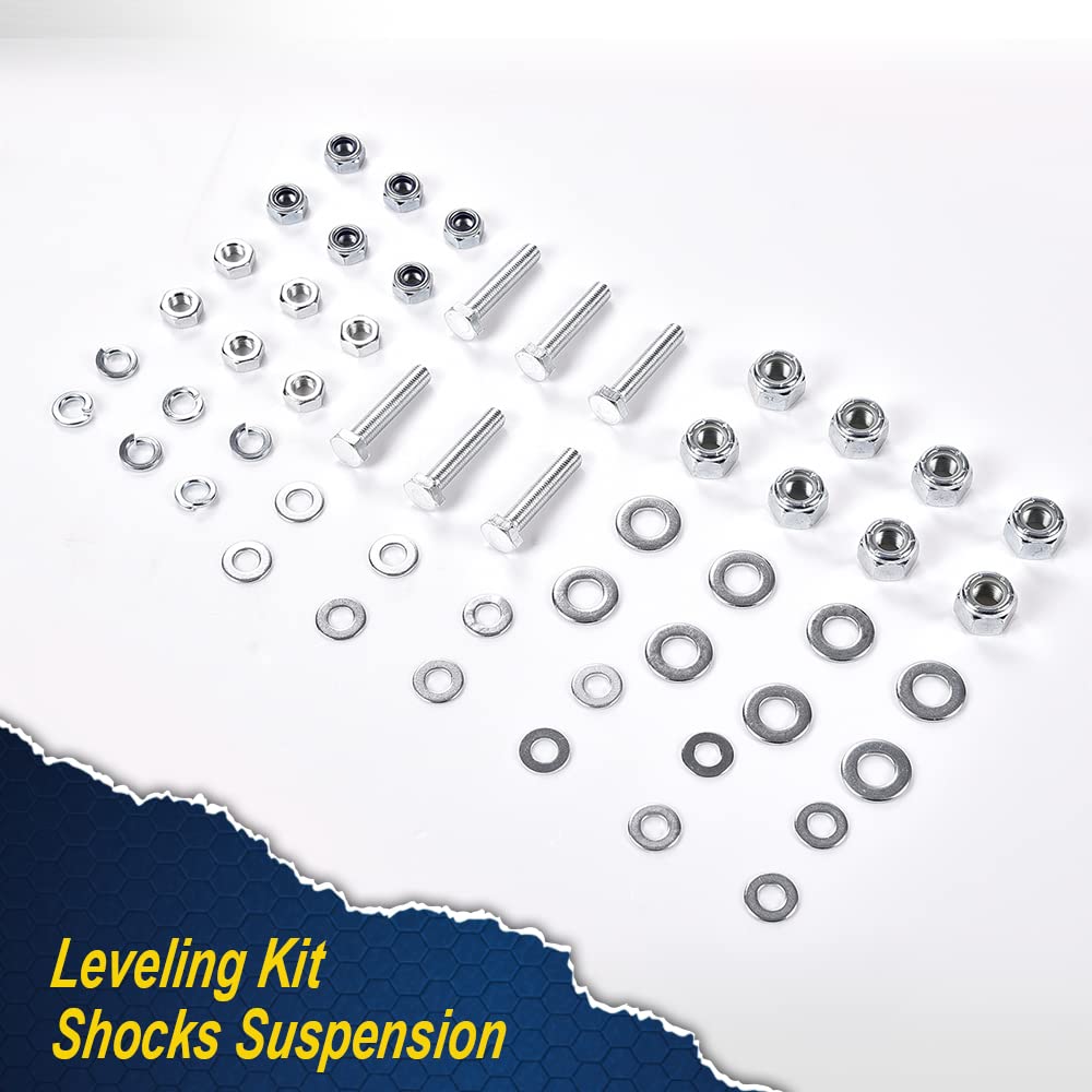 G-PLUS 2" Leveling Lift Kit W/ N3 Shocks Compatible With 2009-2020 F150 2WD 4WD (N3 Shocks Suspension Kit)