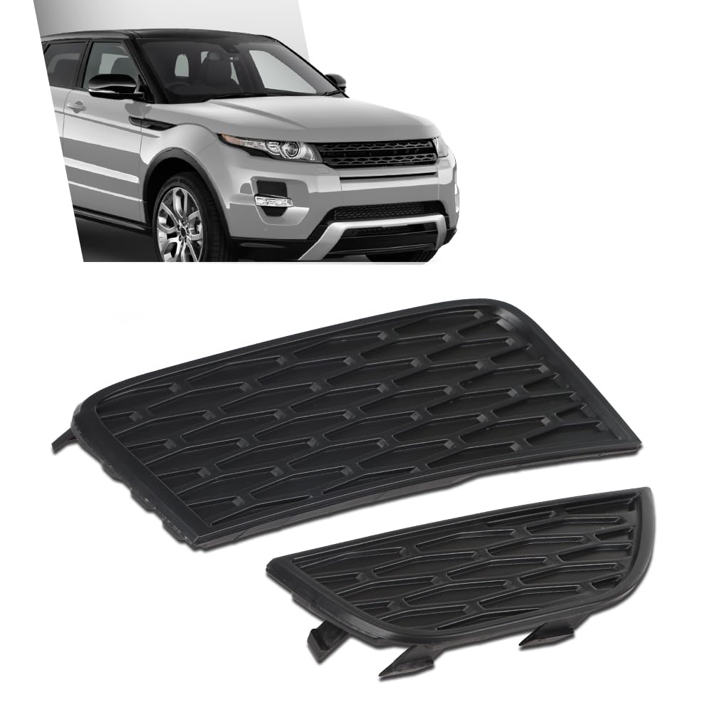 G-PLUS Right Front Fog Light Cover Bezel Lamp Compatible with Land Range Rover Evoque 2011-2015