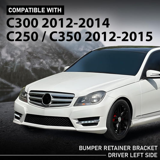 G-PLUS Bumper Retainer Front Left Side Compatible with Benz C250 C300 C350 2012-2015 2048854165, MB1042101