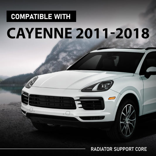 G-PLUS Upper Radiator Support Core, Compatible with Porsche Cayenne 2011-2018, 95850559402, PO1225100