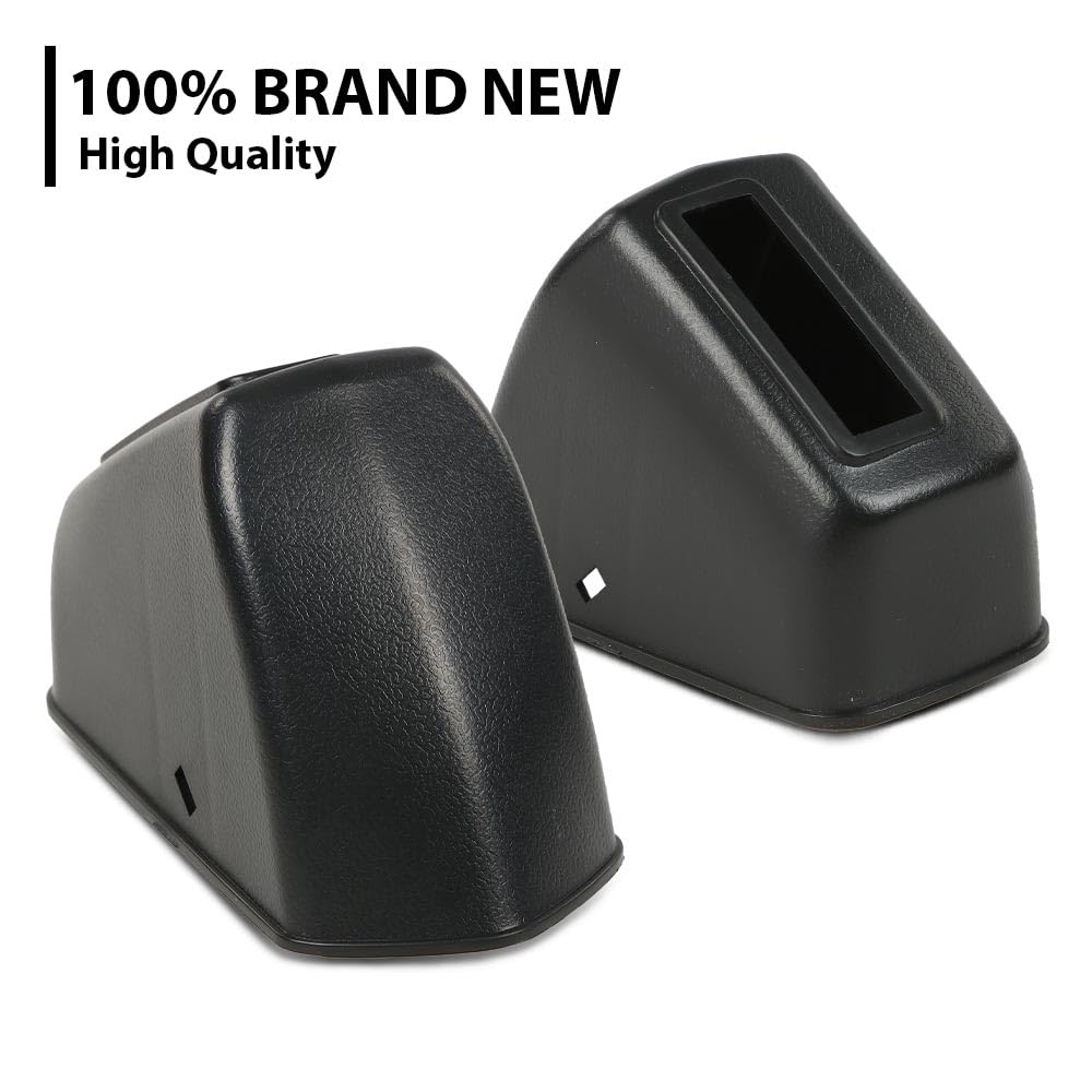 G-PLUS Bench/Bucket Belt Retractor Covers Compatible with A-body Chevelle GTO 442 GS 1967-1972/Fits Monte Carlo 1969-1972 and Grand Prix 1970-1972 Front