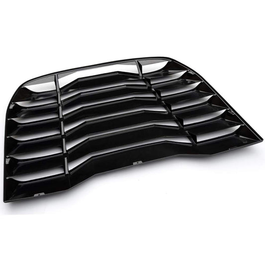 Windshield Louver Covers Replacement for Nissan 370Z 3.7L 2009-2019 Rear Window Louvers Cover Sun Shade ABS Matte Black