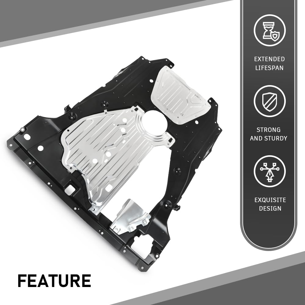 G-PLUS Genuine Engine Splash Guard Lower Cover Compatible with Honda Accord 2018-2022 74110TVAA00, 74110-TVA-A00