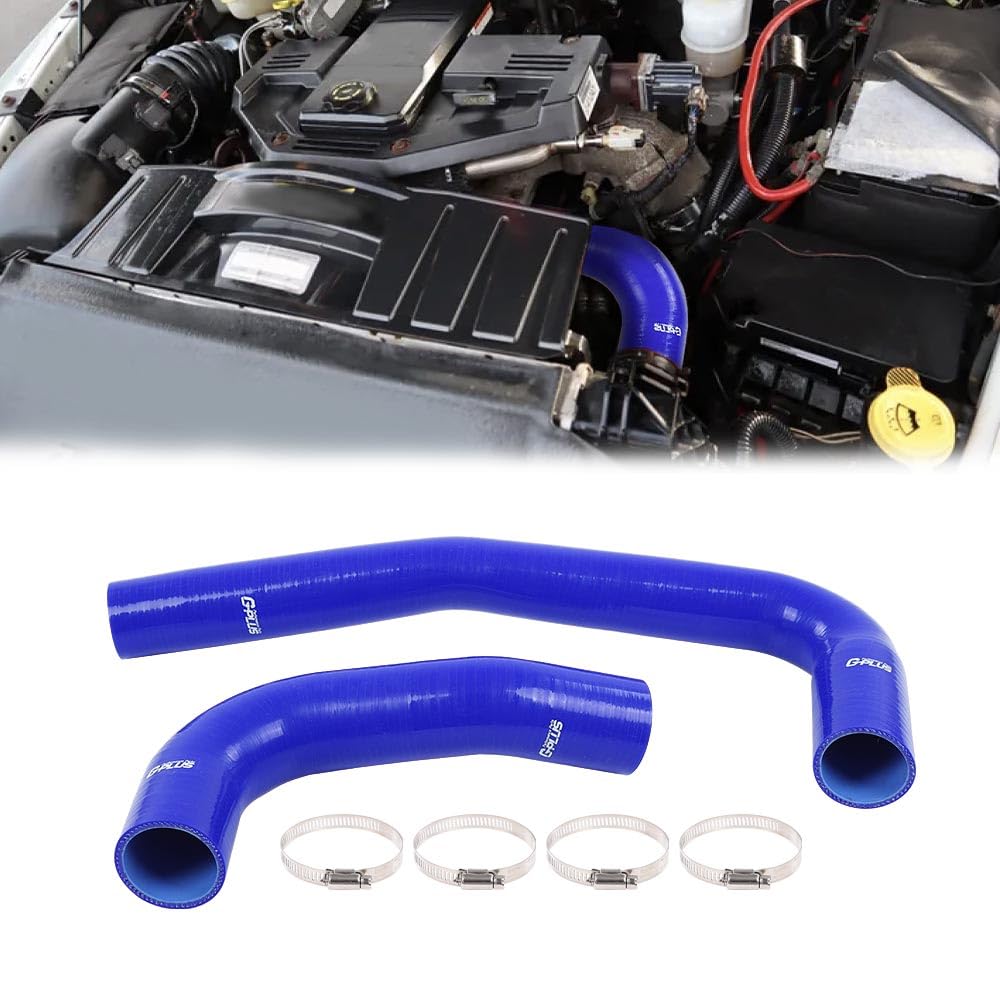 G-PLUS Blue Radiator Silicone Hoses Compatible with Dodge Ram 2500 3500 Cummins 5.9L/6.7L Diesel 2003-2010