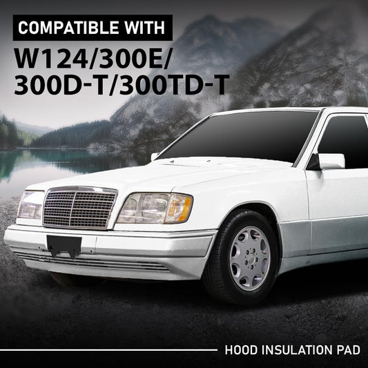 G-PLUS Hood Insulation Pad Compatible with Benz W124 E Class 1990-1995,Fit Benz 300CE 300E 300TE 1990-1993,Fit Benz 400E 500E 1992-1993 1246820726