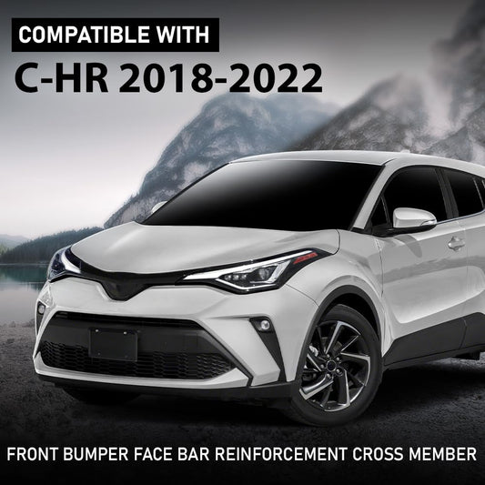 G-PLUS Front Bumper Face Bar Reinforcement Cross Member Compatible with Toyota C-HR 2018-2022 52131F4030, TO1006252