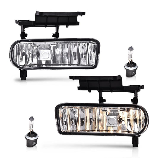 G-PLUS Fog Lights for GMC Sierra Yukon 1999-2006 Clear Lens Pair