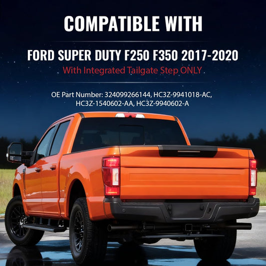 G-PLUS Complete Tailgate Cap Molding Kit Compatible with 2017-2020 Ford Super Duty F250 F350 HC3Z-9941018-AC, HC3Z-1540602-AA, HC3Z-9940602-A 324099266144