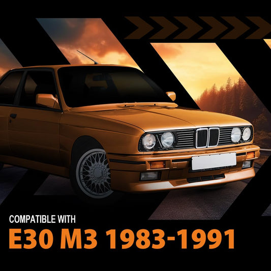 G-PLUS Under Dash Cover Trim Panel Compatible with BMW E30 M3 1983-1991 Black