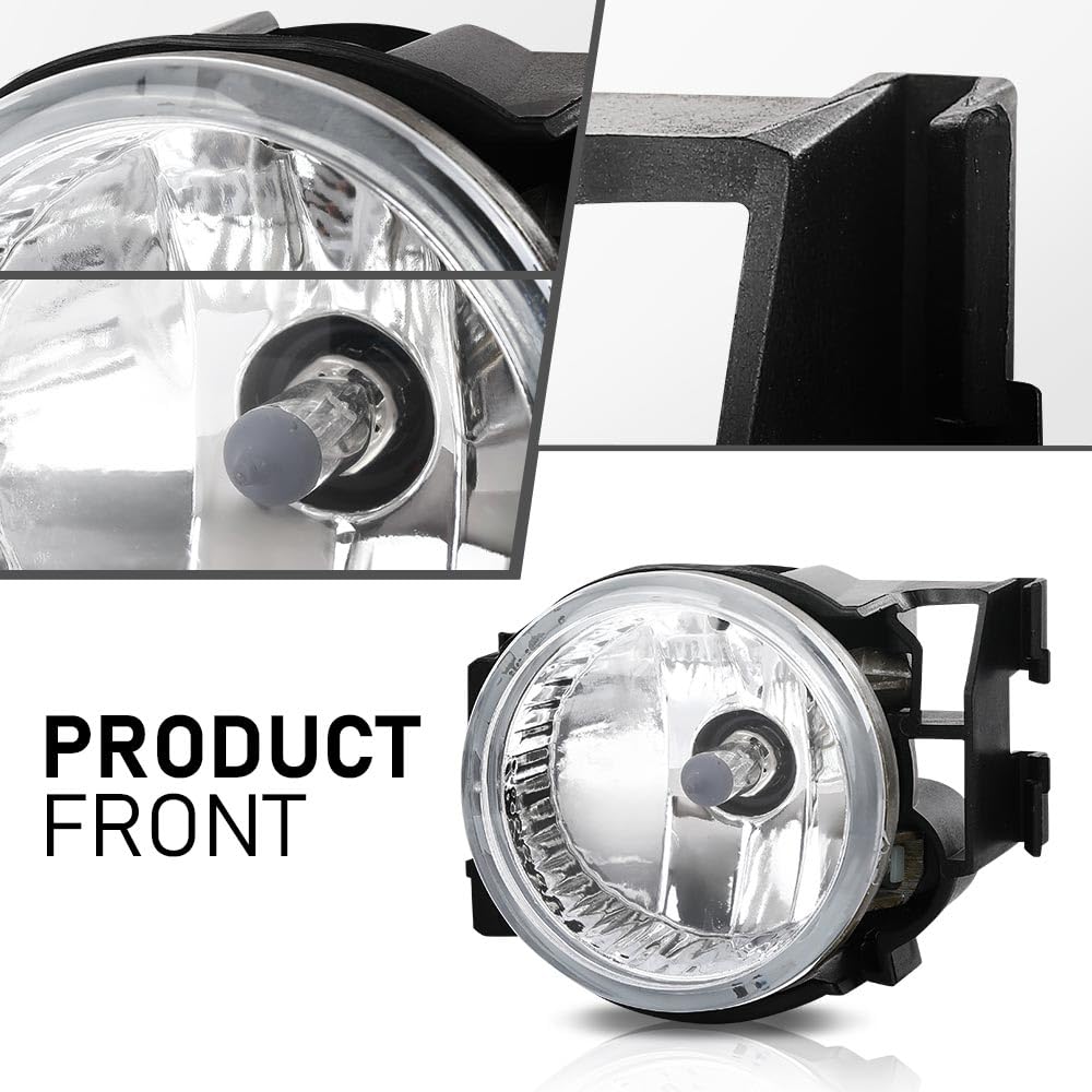 G-PLUS Fog Lights Lamp Assembly With Halogen Bulbs Compatible with Subaru Outback 2010-2012,Fit Subaru Legacy 2008-2009,Fit Subaru Impreza 2011-2014,Fit Subaru WRX STI 2013-2014 84927AG230