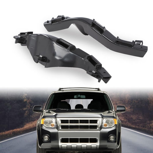 G-PLUS Front Left & Right Side 1pair Bumper Brackets Compatible with 2008-2012 Ford Escape/2008-2011 Mercury Mariner