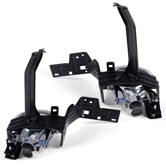 G-PLUS Front Bumper Fog Lights Compatible With Honda Accord (2Door Coupe Model Only) 2008 2009 2010 Lamps Clear Lens Includes H11 Bulbs Wiring Harness and Switch