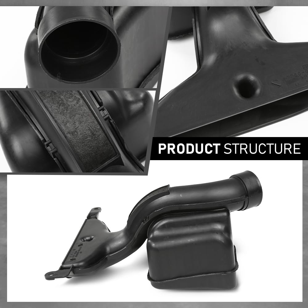 G-PLUS Air Cleaner Box Inlet Duct Intake, Compatible with Toyota Camry 2.4L 2007-2009/ Camry Hybrid 2.4L 2010-2011, 17750-0H060, 17750-28020