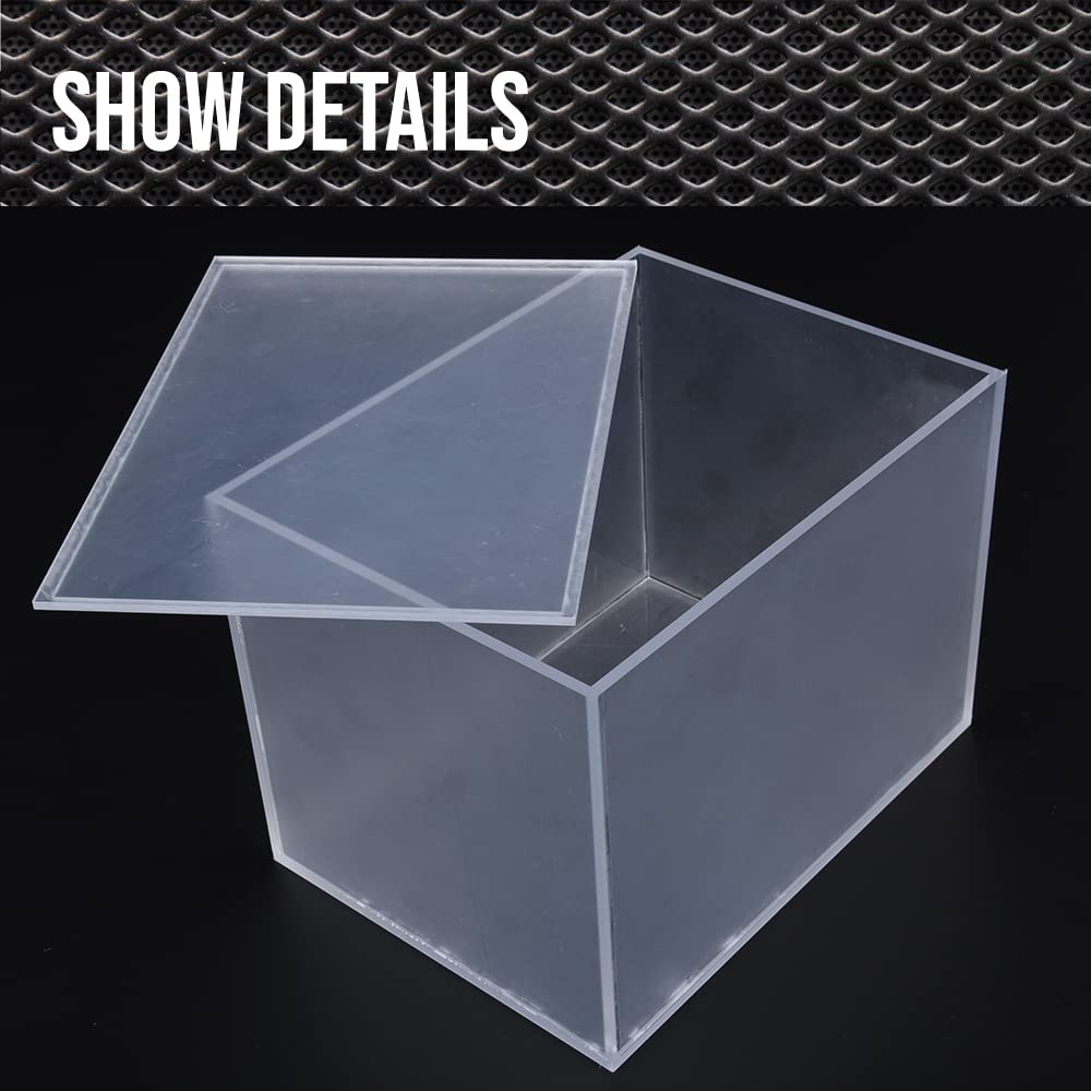 G-PLUS Mini Helmet Display Case Acrylic Football Baseball Helmet Cases Sports Souvenirs and Collectibles Box Clear